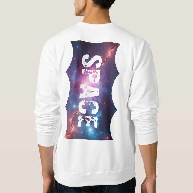 sweatshirt blanc (Dos)
