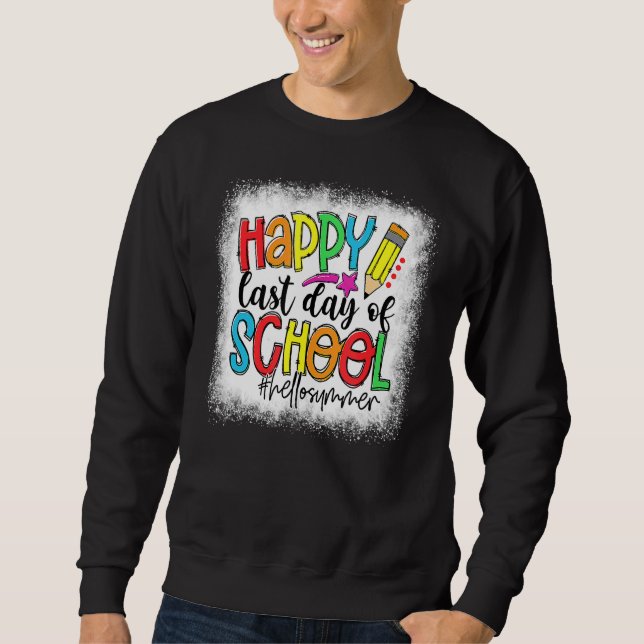 Sweatshirt Bleach Joyeux Jour Dernier De L'École Bonjour Ense (Devant)
