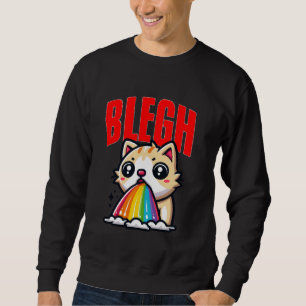 Sweatshirt Blegh Heavy Metal Chat Metalcore Deathcore Heavy M