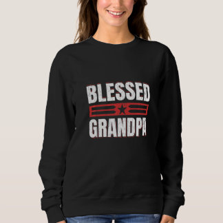 Sweatshirt Blessed Grandpa  Grandfather  Graphic
