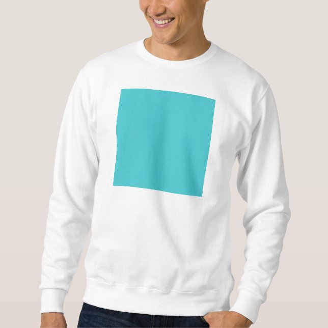 Sweatshirt Bleu ciel foncé (Devant)