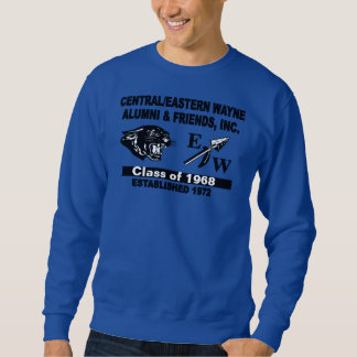 Sweatshirt bleu royal Panther et EW