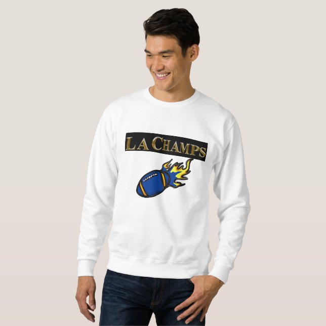 SWEATSHIRT BLEUS ET JAUNES (Devant entier)