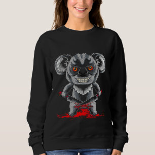 Sweatshirt Bloody Dagger Horreur Halloween Koala