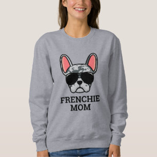 Sweatshirt Blue Merle French Bulldog Frenchie Chien Maman