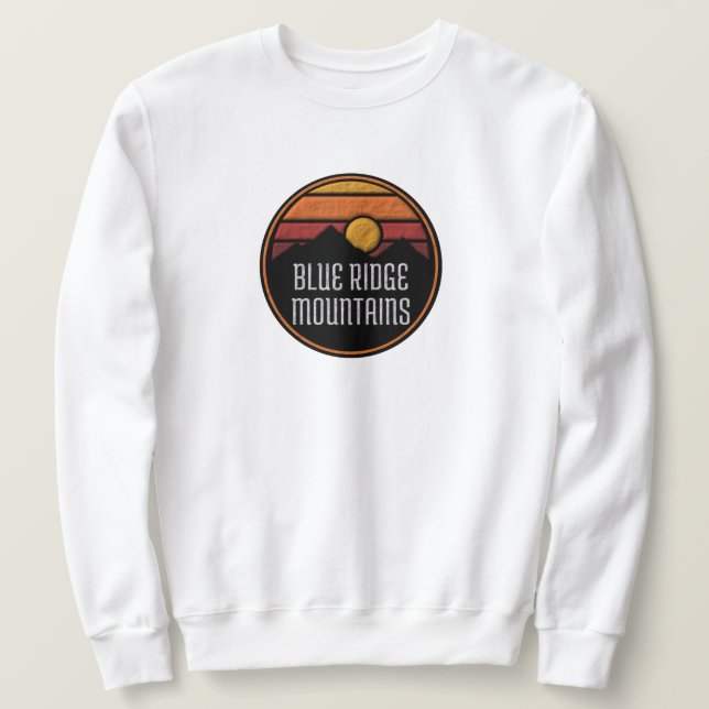 Sweatshirt Blue Ridge Mountains (Design devant)