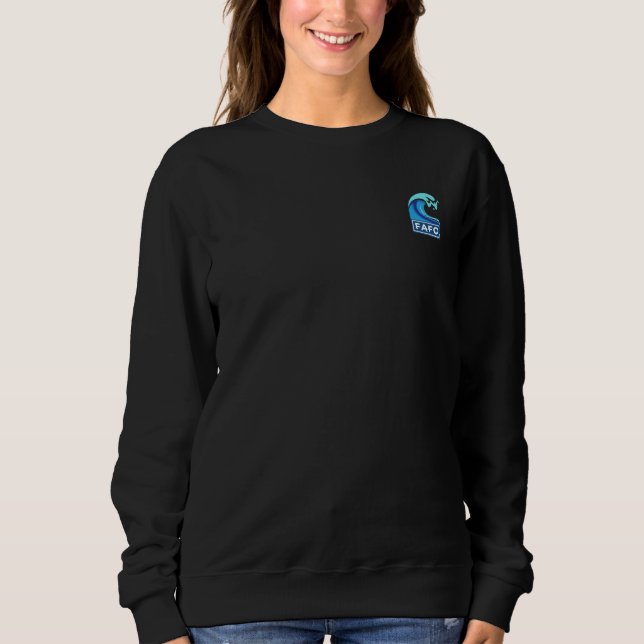 Sweatshirt Blue Wave FAFO (Devant)