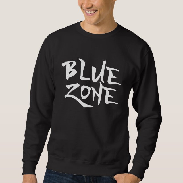 Sweatshirt Blue Zone 1 (Devant)