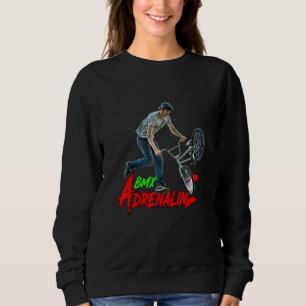 Sweatshirt Bmx Adrenaline Sport Xtreme Jump