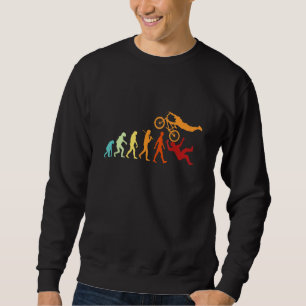 Sweatshirt Bmx Cycliste Vélo Stunt Vélo Rétro Mtb Garçons