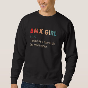 Sweatshirt BMX Définition Fille BMX Pour Filles