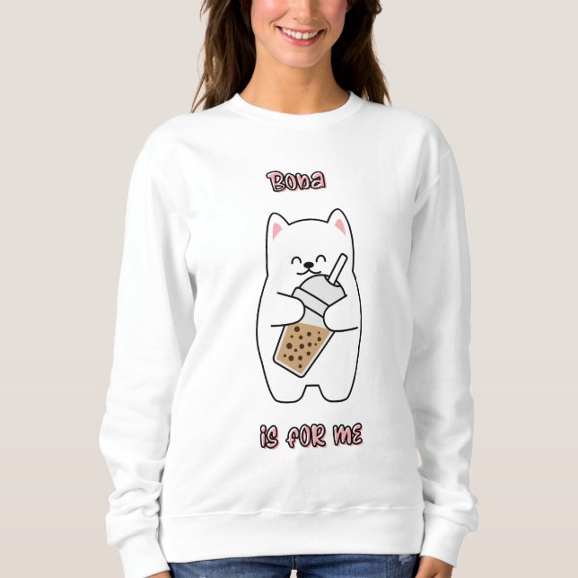 Sweatshirt Boba est pour moi (Devant)