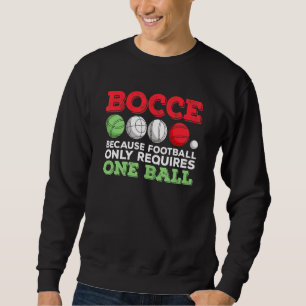 Sweatshirt Boccia italienne pour un joueur de boules 1