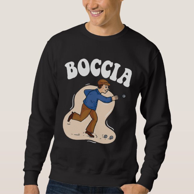 Sweatshirt Boccia Player Clothing With Boccia Balls Boccia  1 (Devant)