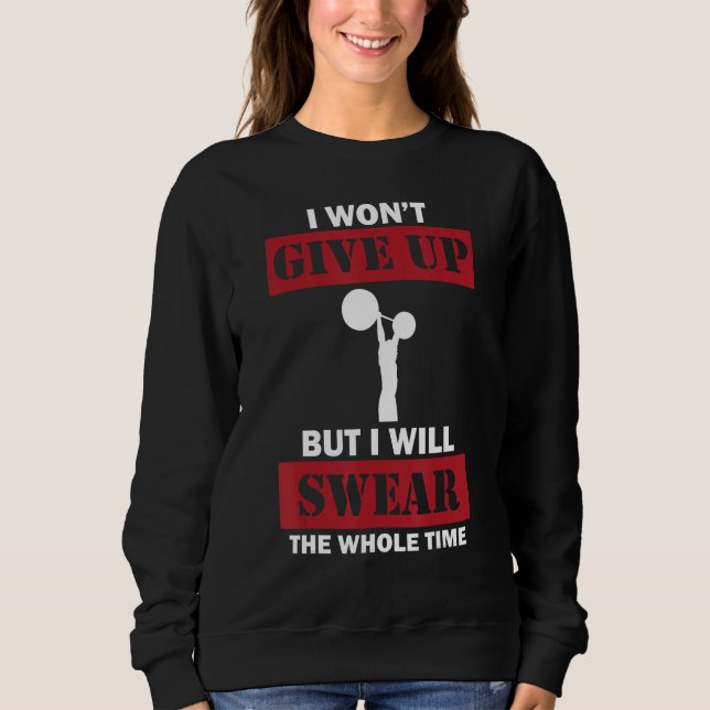 Sweatshirt Bodybuilding  Dire Exercice d'épaule Force Tr (Devant)