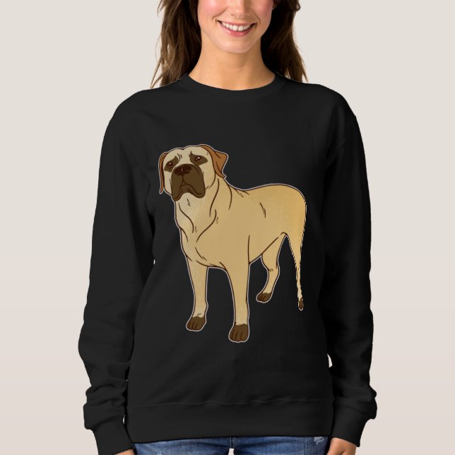 Sweatshirt Boerboel dog (Devant)