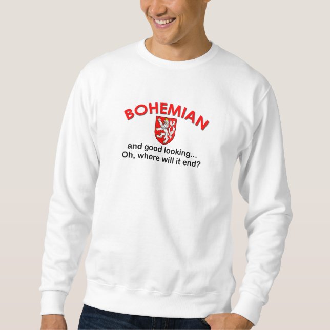Sweatshirt Bohémien beau (Devant)