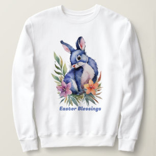 Sweatshirt Boho Floral Christian Jesus Pâques Religieux