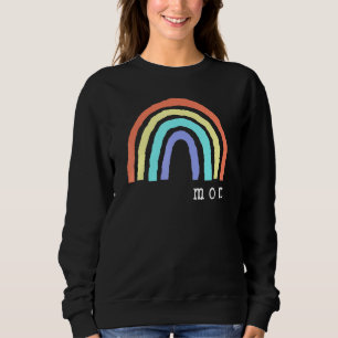 Sweatshirt Boho Rainbow Mom Pride Lbgtqia