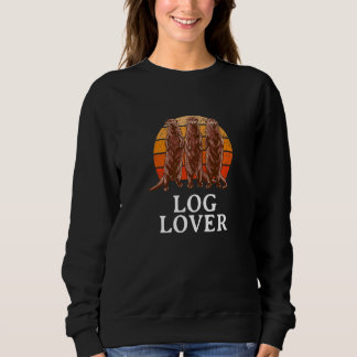 Sweatshirt Boire Animaux de mer Otter Marine Créature Loupe d