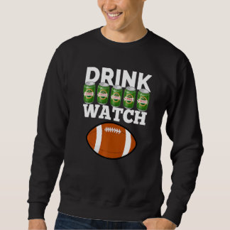 Sweatshirt Boire Beer Watch Football Bière Et Football