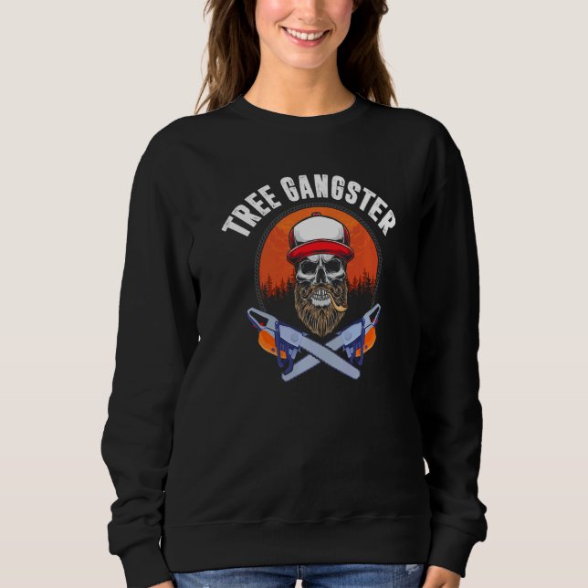 Sweatshirt Bois de coupe Logger Lumberjack Aboriste Travaille (Devant)