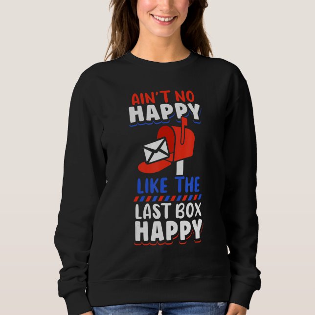 Sweatshirt Boîte aux lettres du bureau de poste du service de (Devant)