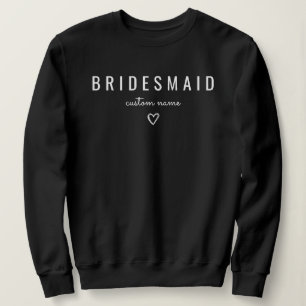 Sweatshirt Boîte de proposition de la mariée de la fête d'hon