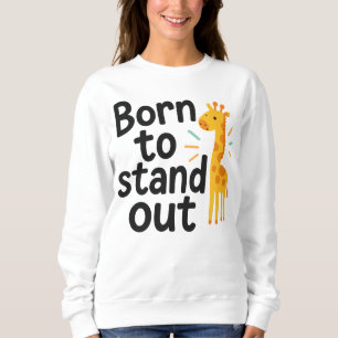 Sweatshirt Bold Spirit : Né pour se lever