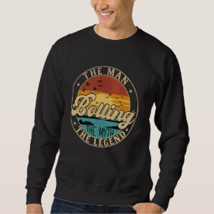 Sweatshirt BOLLER L'Homme Le Mythe La Légende Prénom