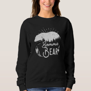 Sweatshirt Bomma Bear Matching Famille Camping Randonnée Funn