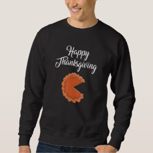 Sweatshirt Bon thanksgiving gâteau Citrouille tarte