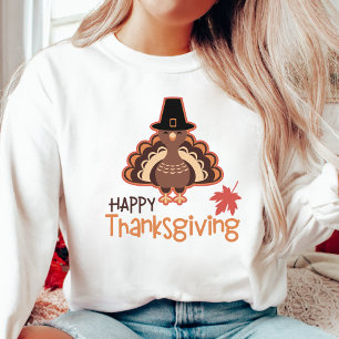 Sweatshirt Bon thanksgiving pèlerin Turquie