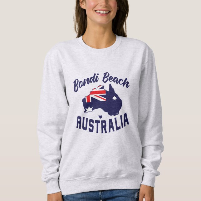 Sweatshirt Bondi Beach, Australie, Crewneck Sweatshirt, (Devant)