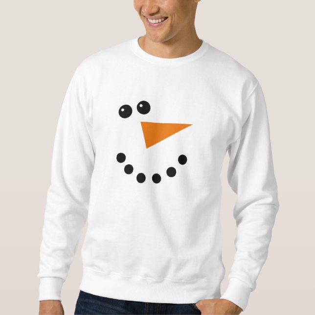 Sweatshirt Bonhomme de neige (Devant)