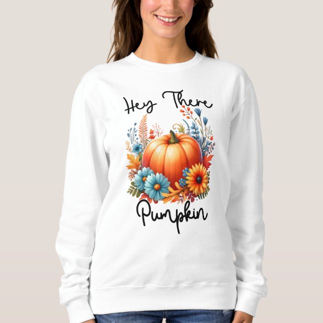 Sweatshirt Bonjour  (Devant)