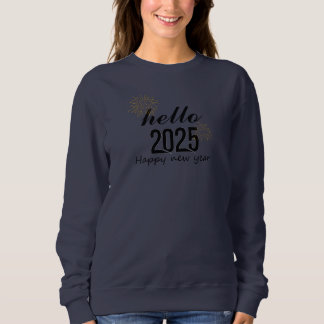 Sweatshirt Bonjour 2025 Bonne année