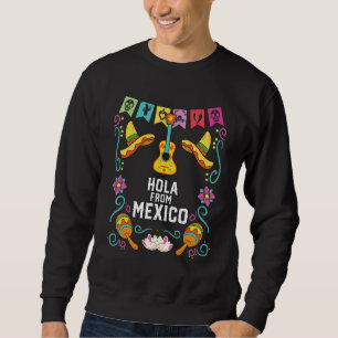 Sweatshirt Bonjour Mexique Vie Mexicaine Mexicano Mexicaine P