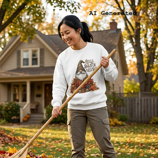 Sweatshirt Bonjour Sweat-shirt Gnome Météo Pull