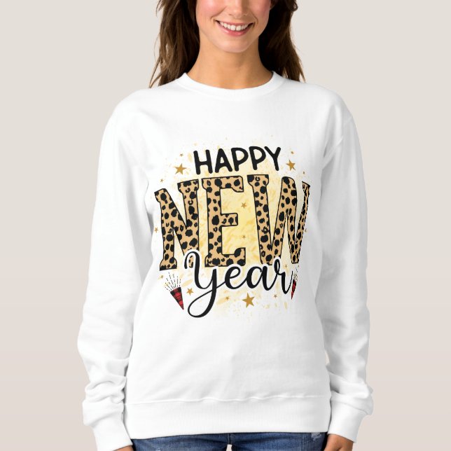 Sweatshirt Bonne année (Devant)