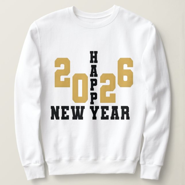 Sweatshirt Bonne année 2026  (Design devant)