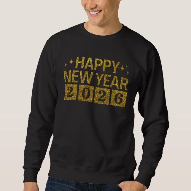 Sweatshirt Bonne année 2026 (Devant)