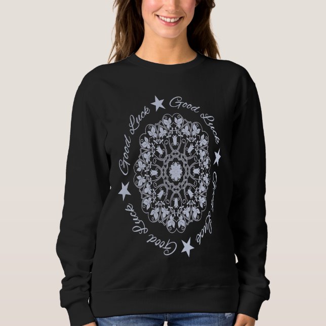 Sweatshirt Bonne chance (Devant)