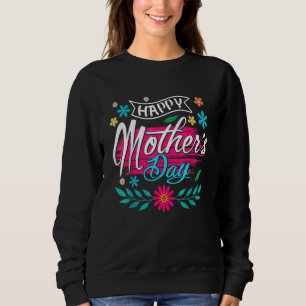 Sweatshirt Bonne fête des mères 2022 pour les femmes maman gr