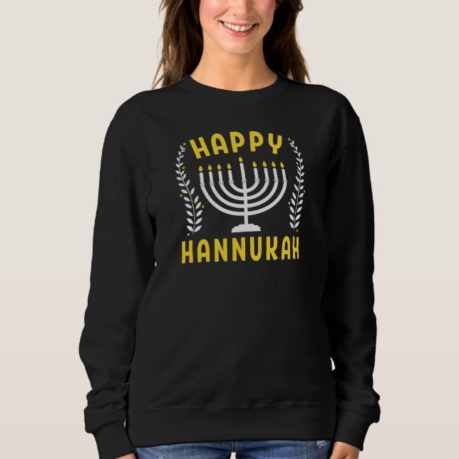 Sweatshirt Bonne Hanoukka (Devant)
