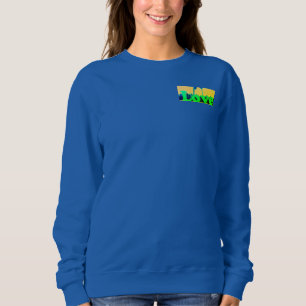 Sweatshirt Bonne journée J'aime le baseball avec compassion