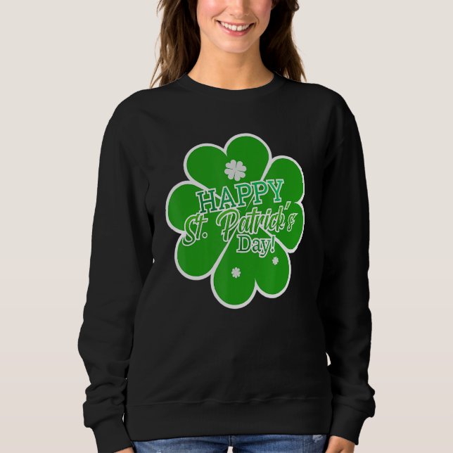 Sweatshirt Bonne Saint Patrick Day (Devant)