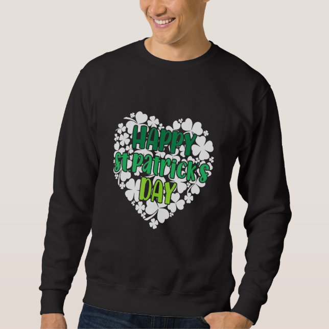 Sweatshirt Bonne St Patrick's Day Drôle Saint Patrick Irlanda (Devant)