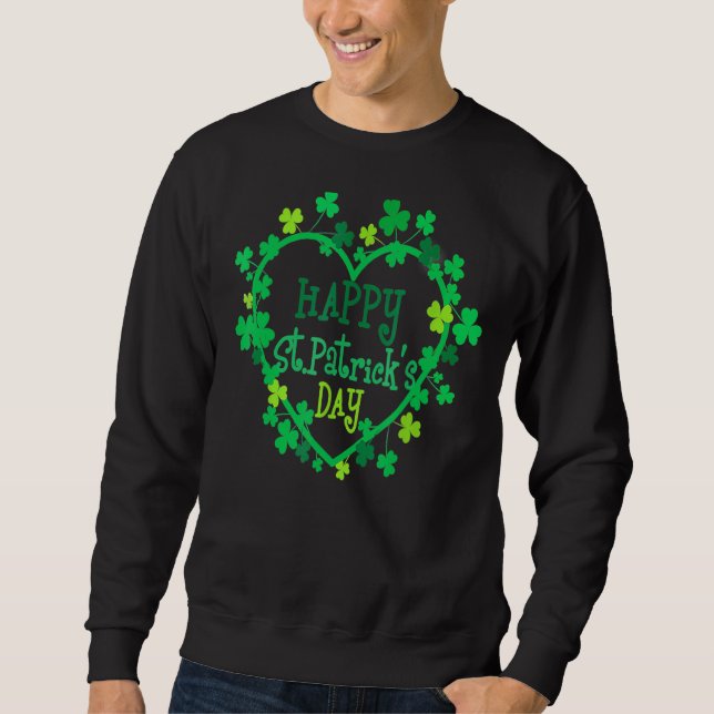 Sweatshirt Bonne St Patrick's Day Drôle Saint Patrick Irlanda (Devant)
