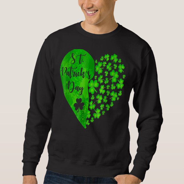 Sweatshirt Bonne St Patrick's Day Drôle Saint Patrick Irlanda (Devant)